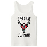 Débardeur Homme J'peux pas j'ai moto 