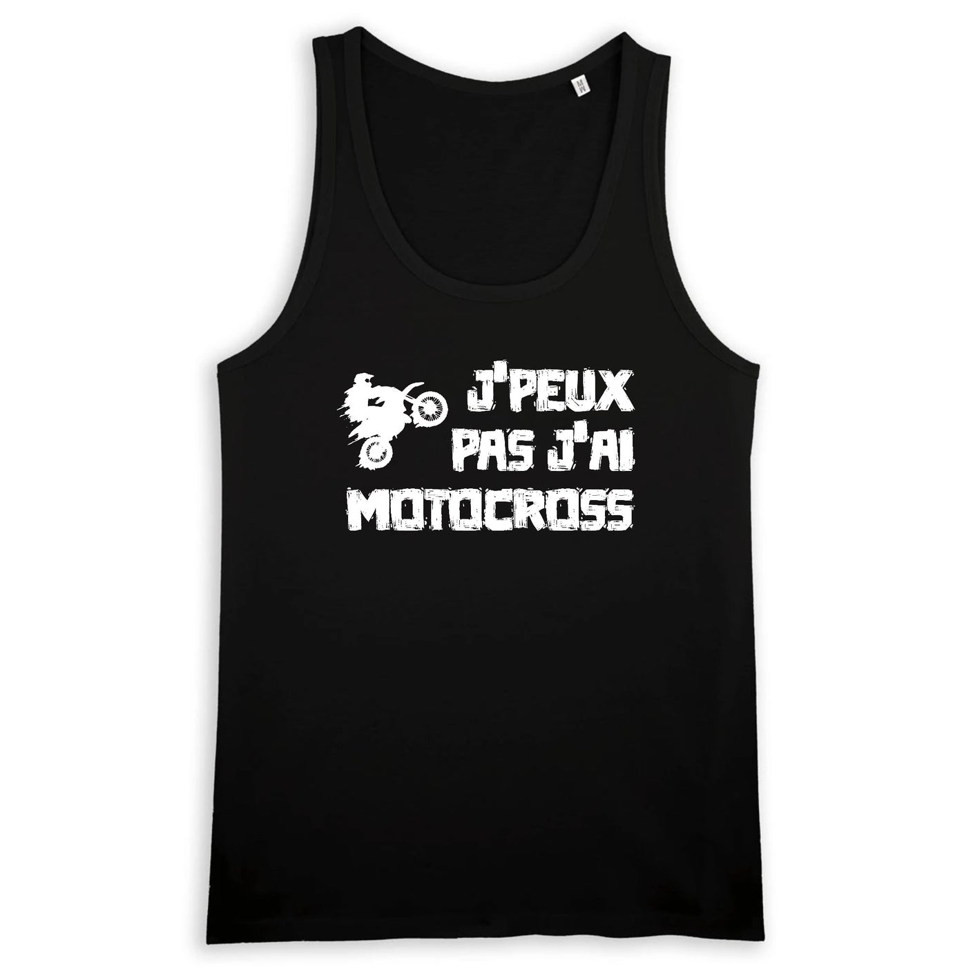 Débardeur Homme J'peux pas j'ai motocross 