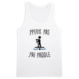 Débardeur Homme J'peux pas j'ai paddle 