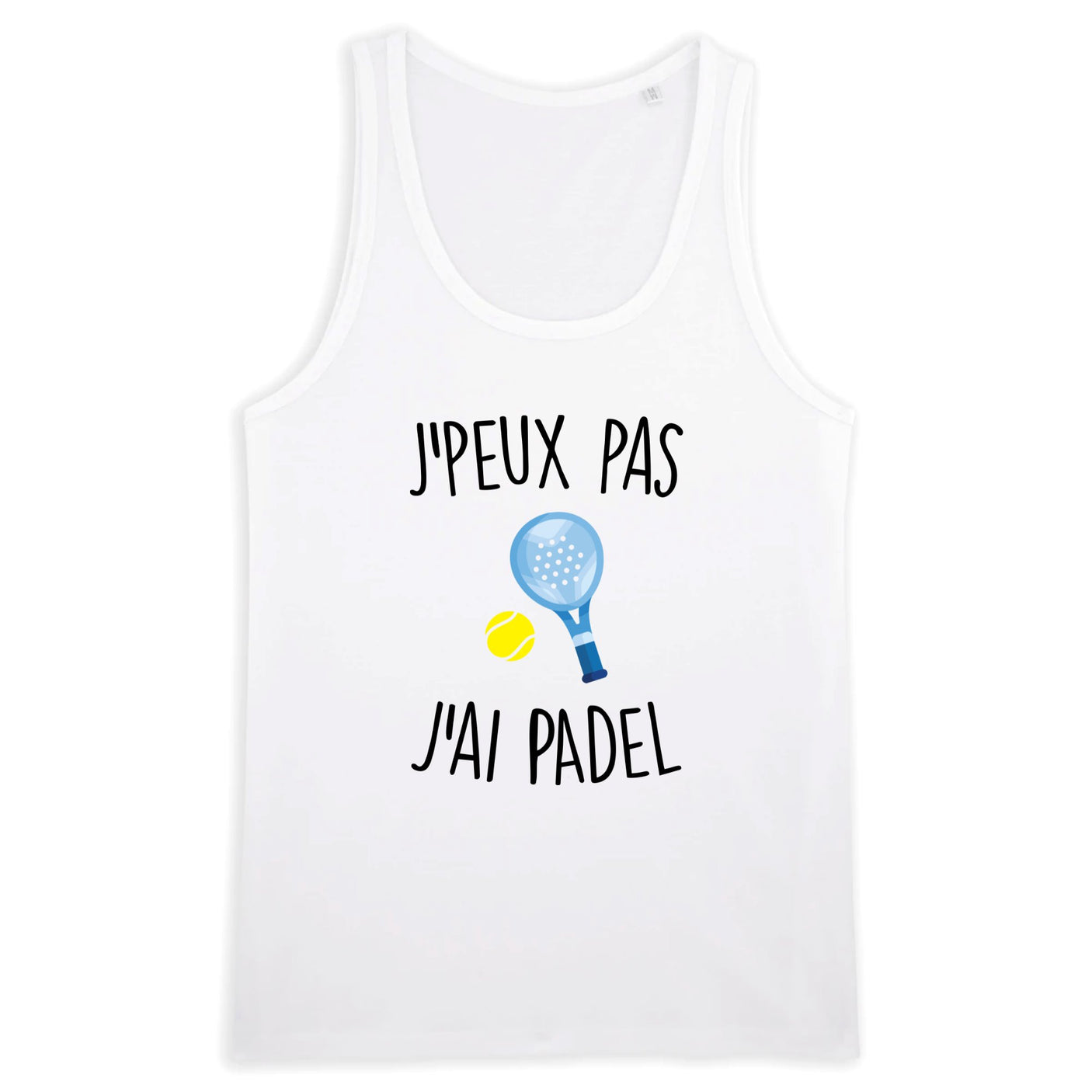 Débardeur Homme J'peux pas j'ai padel 