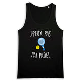 Débardeur Homme J'peux pas j'ai padel 