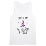 Débardeur Homme J'peux pas j'ai planche à voile 