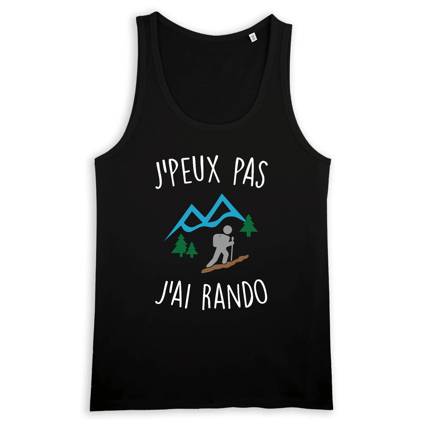 Débardeur Homme J'peux pas j'ai rando 