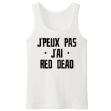 Débardeur Homme J'peux pas j'ai red dead 