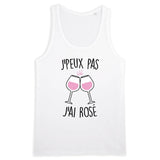 Débardeur Homme J'peux pas j'ai rosé 
