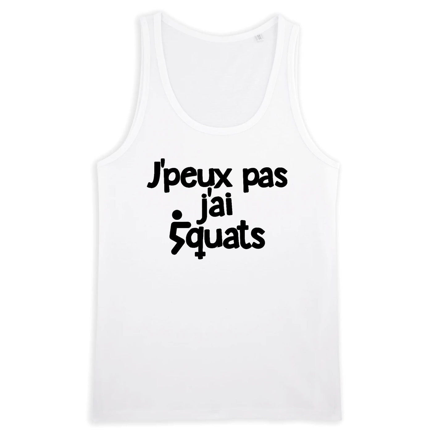 Débardeur Homme J'peux pas j'ai squats 