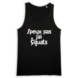 Débardeur Homme J'peux pas j'ai squats 