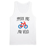 Débardeur Homme J'peux pas j'ai vélo 
