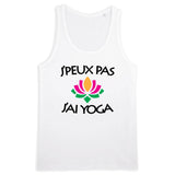 Débardeur Homme J'peux pas j'ai yoga 