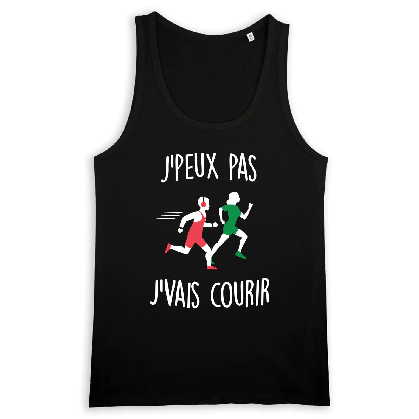 Débardeur Homme J'peux pas j'vais courir 