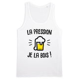 Débardeur Homme La pression je la bois 