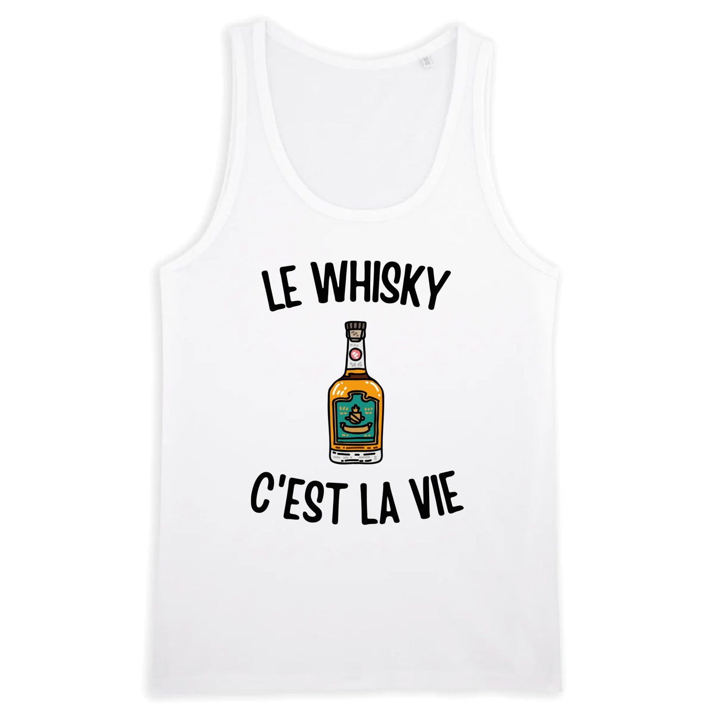 Débardeur Homme Le whisky c'est la vie 