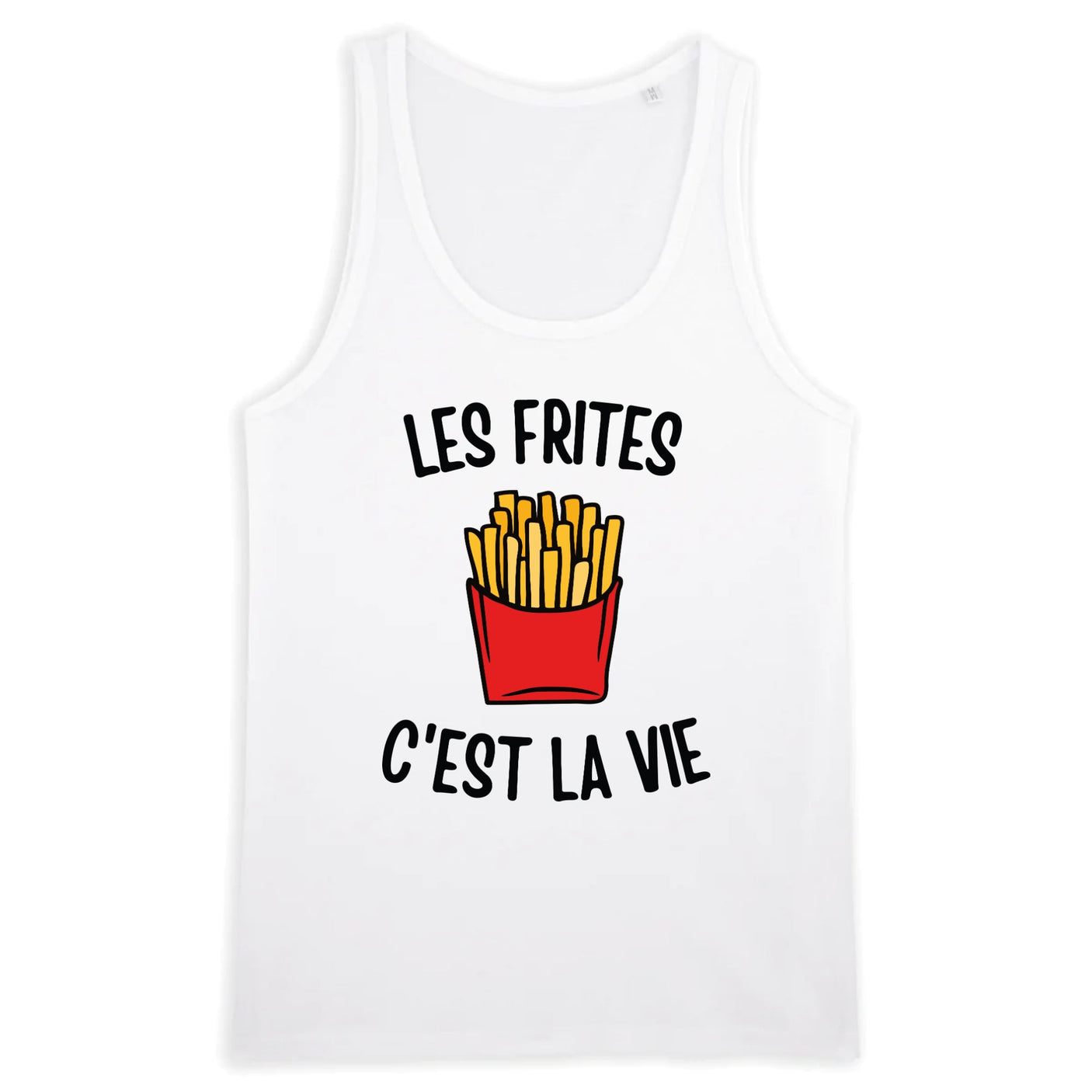 Débardeur Homme Les frites c'est la vie 