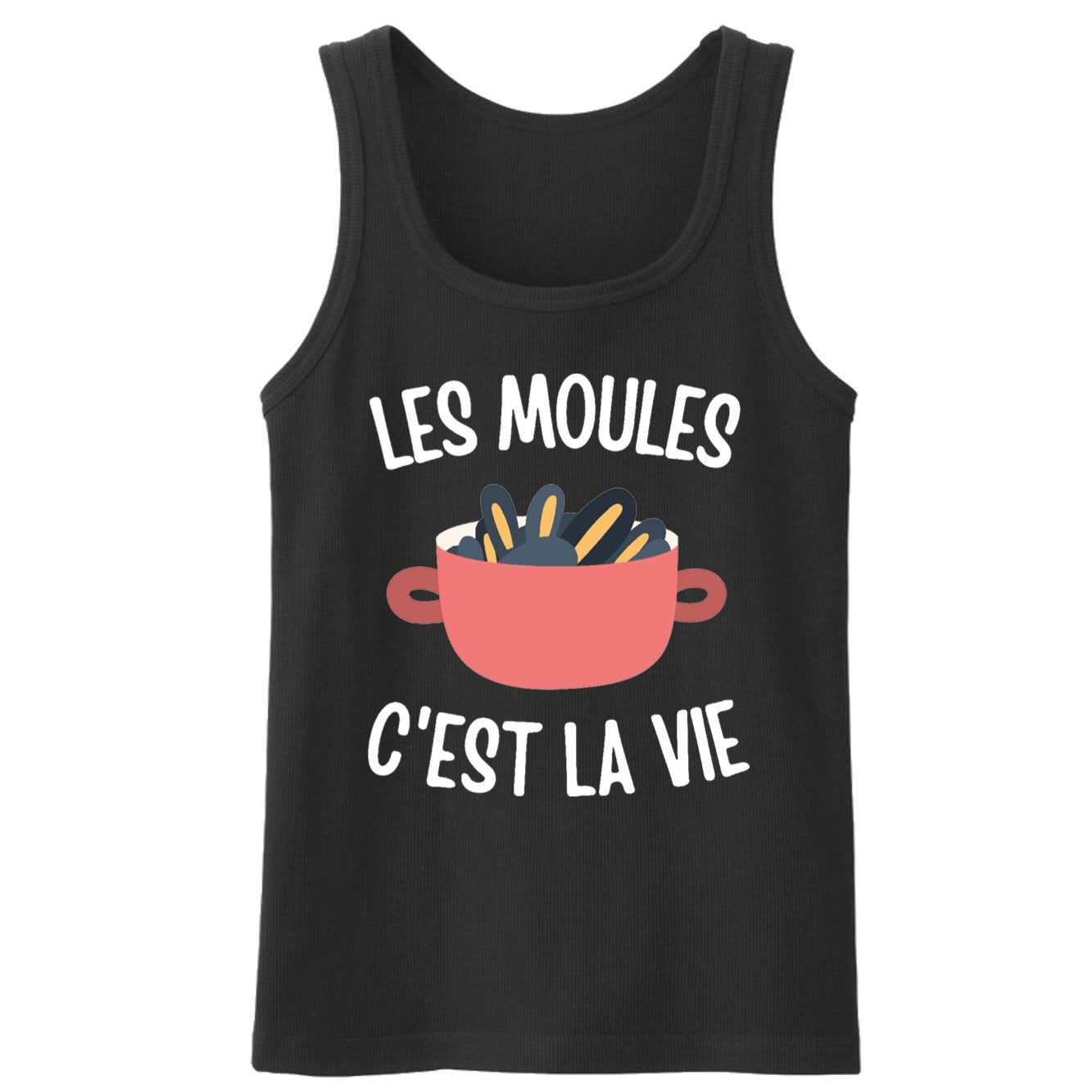 Débardeur Homme Les moules c'est la vie 