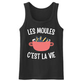 Débardeur Homme Les moules c'est la vie 