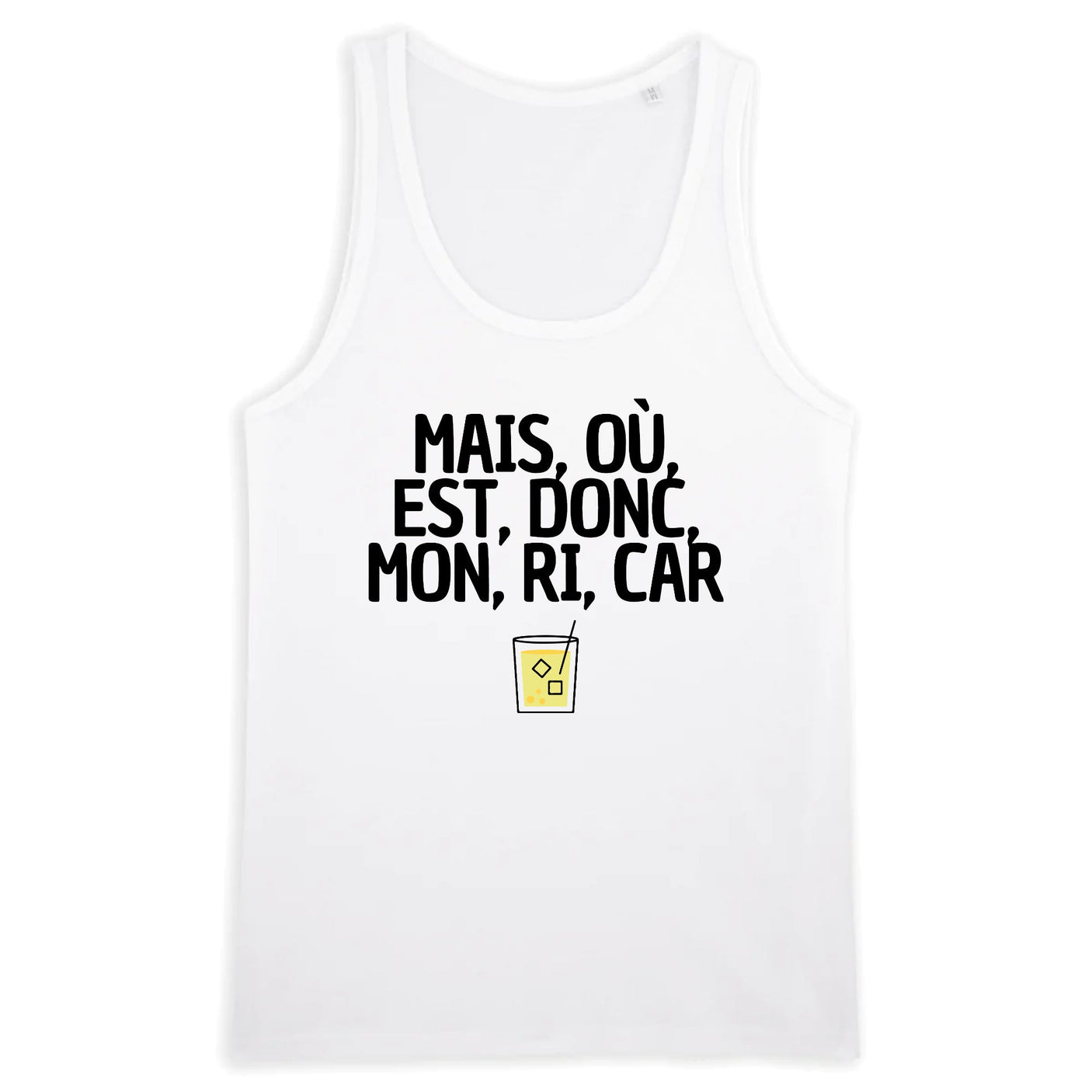 Débardeur Homme Mais, où, est, donc, mon, ri, car 