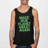 Débardeur Homme Make our planet great again Noir