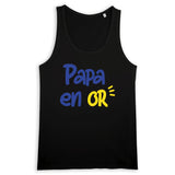Débardeur Homme Papa en or 