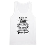 Débardeur Homme Papa tatoué 