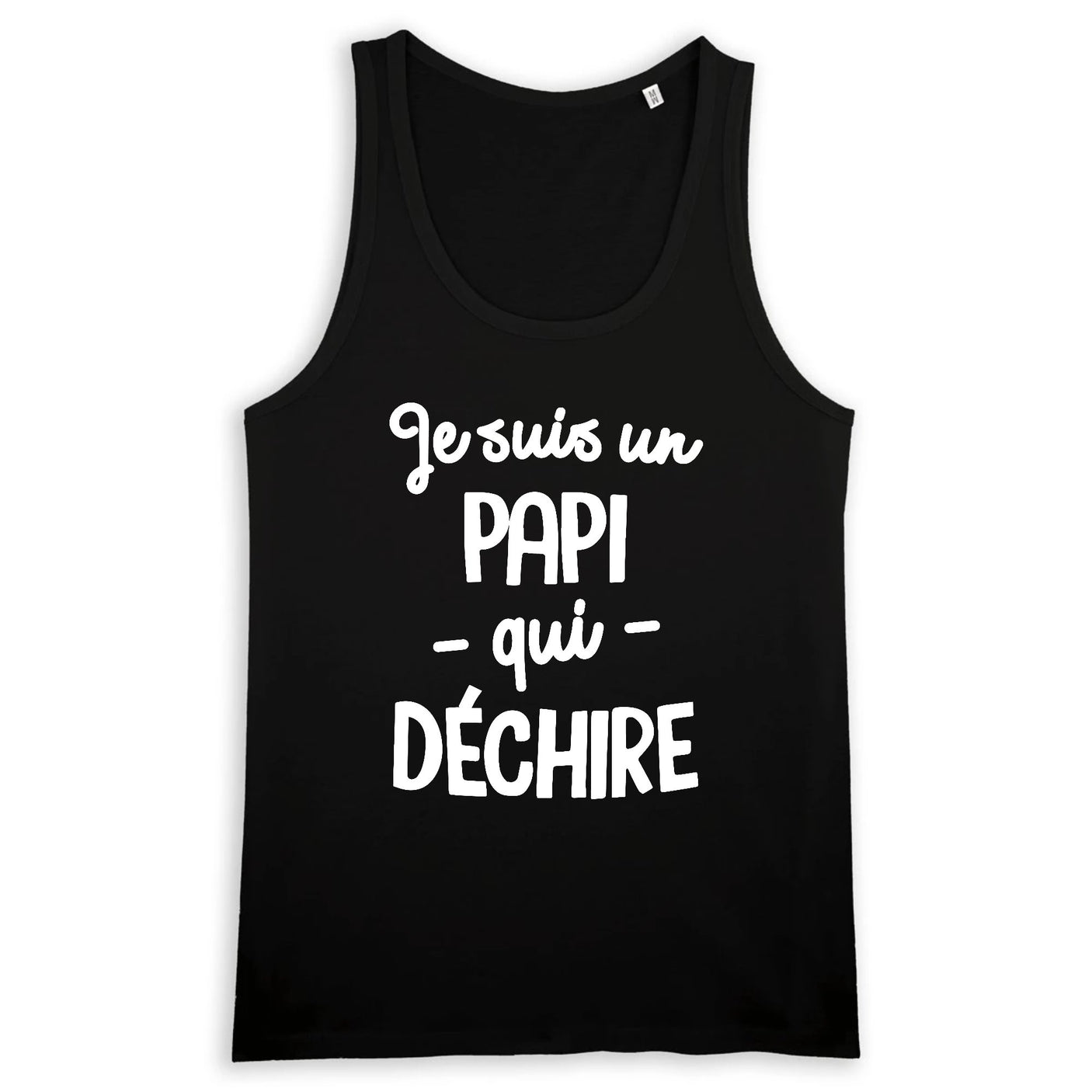 Débardeur Homme Papi qui déchire 