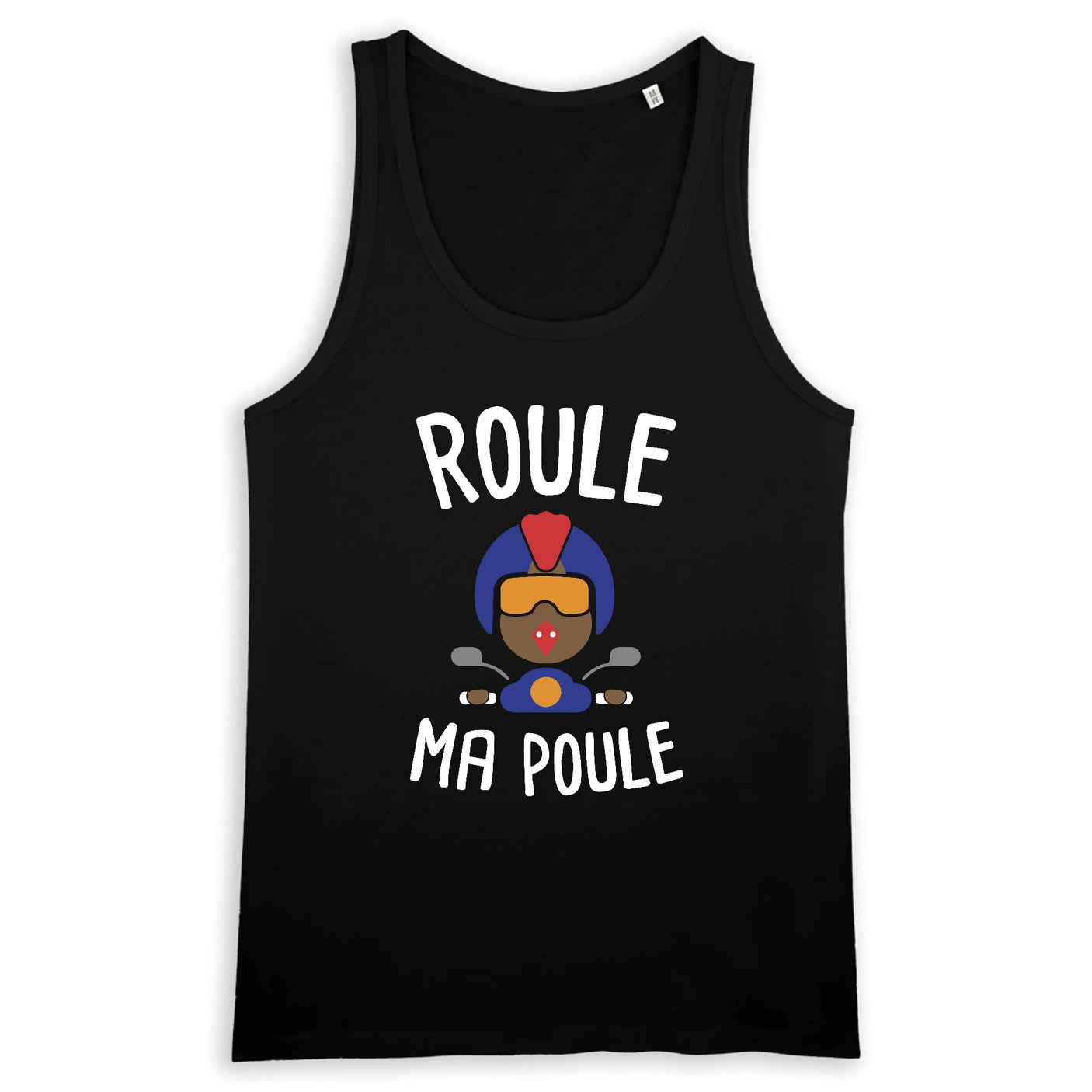 Débardeur Homme Roule ma poule 