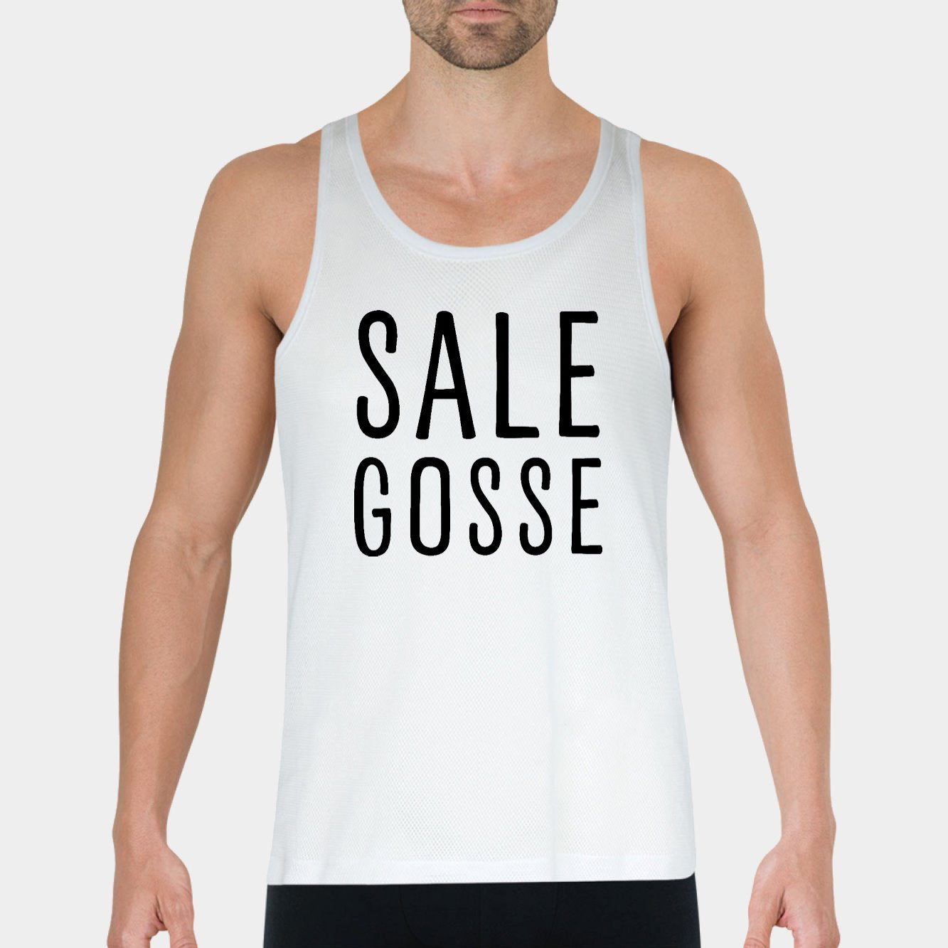 Débardeur Homme Sale gosse Blanc