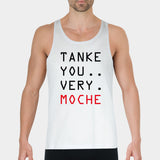 Débardeur Homme Tanke you very moche Blanc