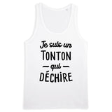 Débardeur Homme Tonton qui déchire 