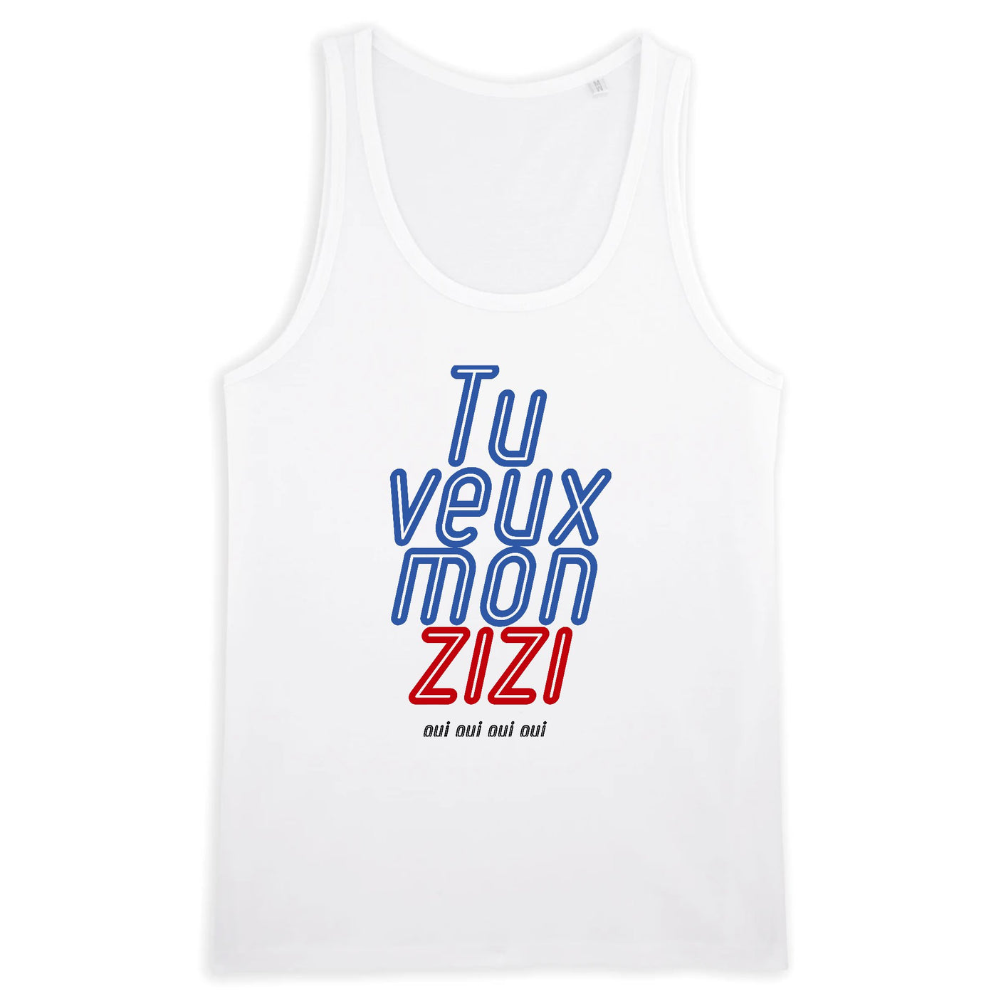 Débardeur Homme Tu veux mon zizi 