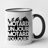 Mug Motard un jour Noir