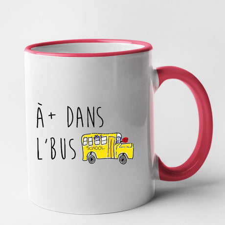 Mug À plus dans l'bus Rouge