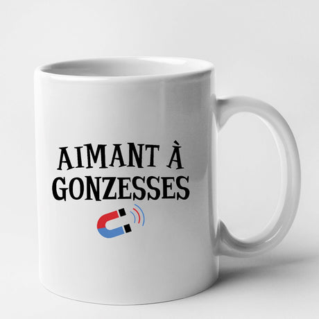 Mug Aimant à gonzesses Blanc