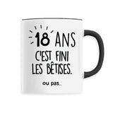 Mug Anniversaire 18 ans 