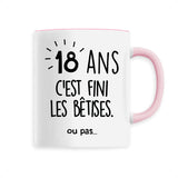 Mug Anniversaire 18 ans 