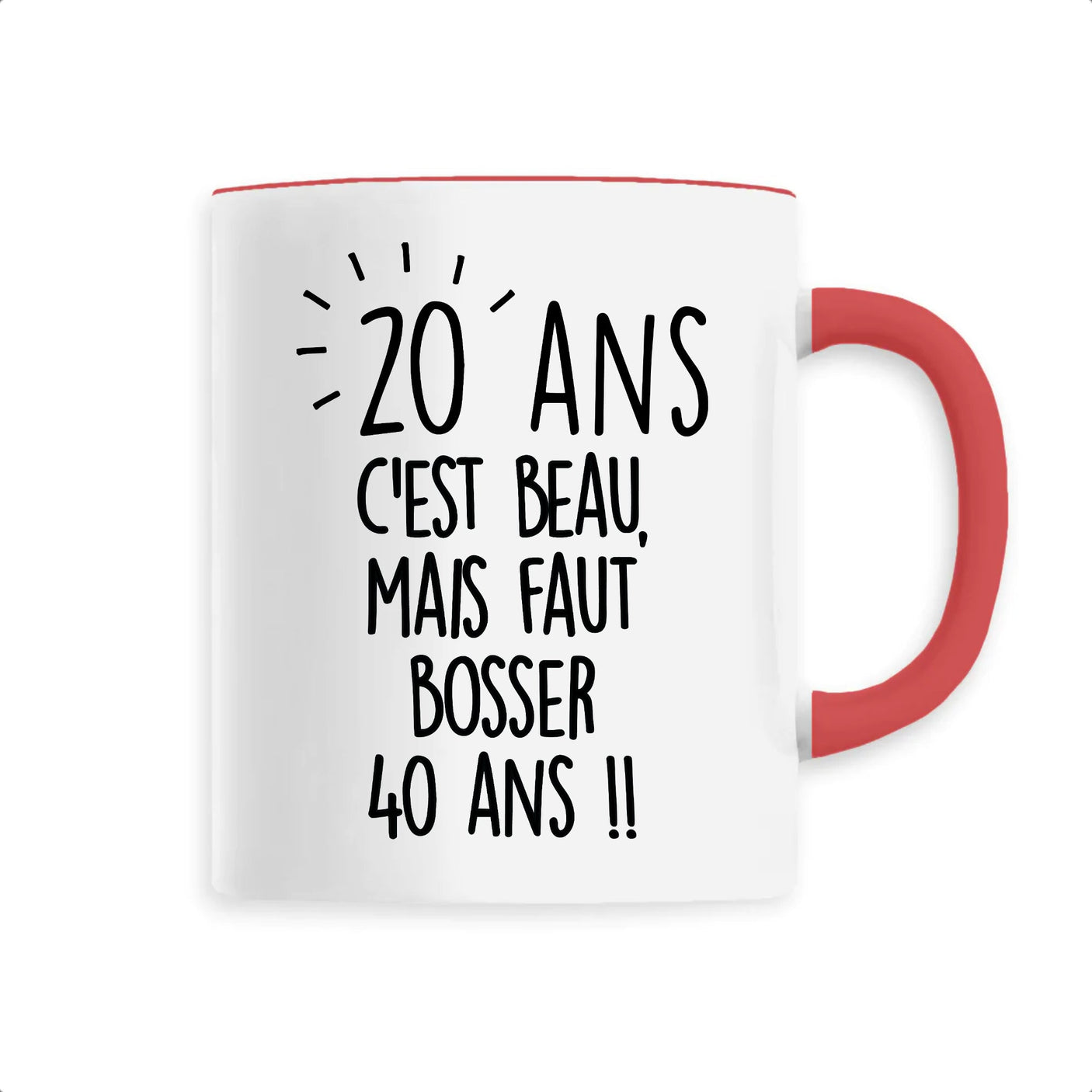 Mug Anniversaire 20 ans 