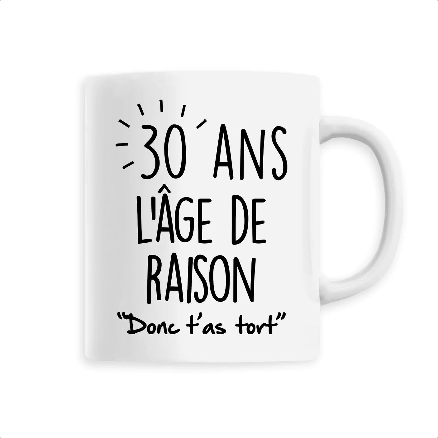 Mug Anniversaire 30 ans 