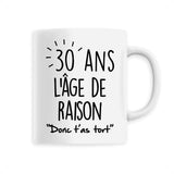 Mug Anniversaire 30 ans 