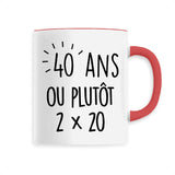 Mug Anniversaire 40 ans 