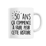 Mug Anniversaire 50 ans 