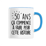 Mug Anniversaire 50 ans 