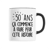 Mug Anniversaire 50 ans 