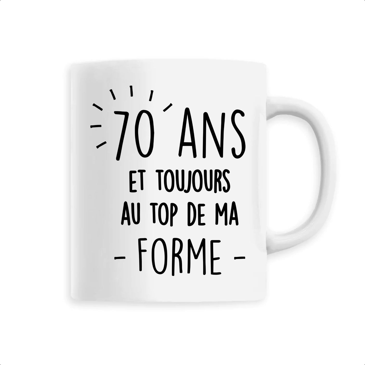 Mug Anniversaire 70 ans 