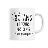 Mug Anniversaire 80 ans 