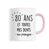 Mug Anniversaire 80 ans 