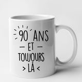 Mug Anniversaire 90 ans Blanc