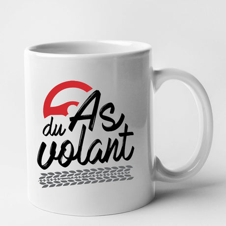 Mug As du volant Blanc