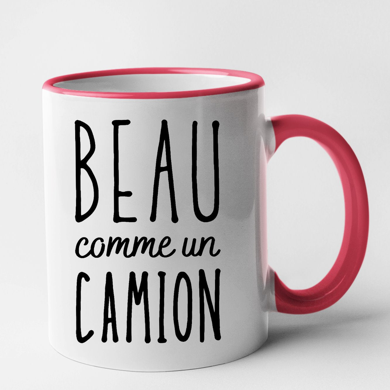 Mug Beau comme un camion Rouge