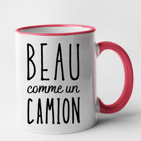 Mug Beau comme un camion Rouge