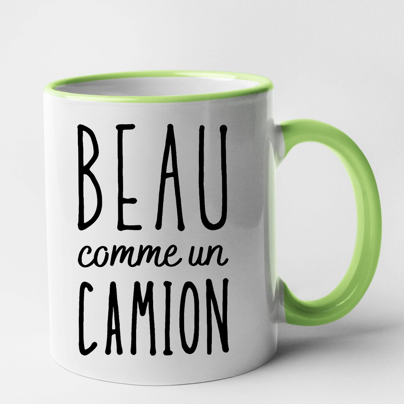 Mug Beau comme un camion Vert