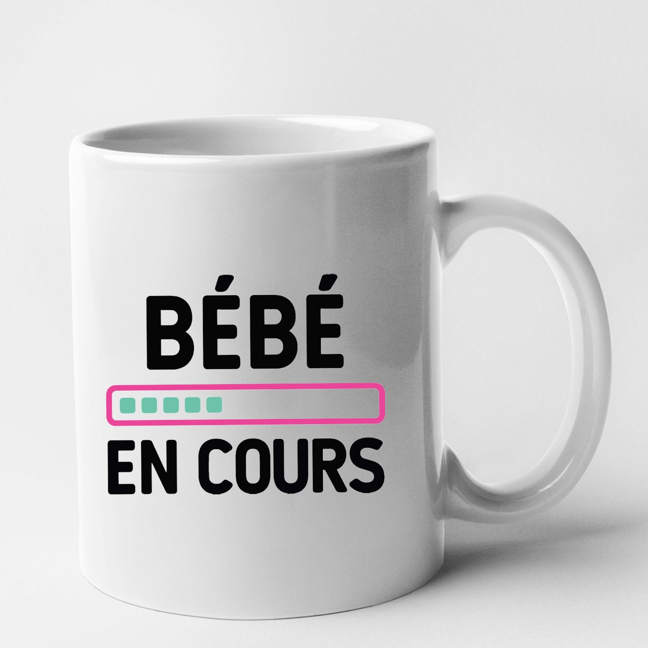 Mug Bébé en cours Blanc